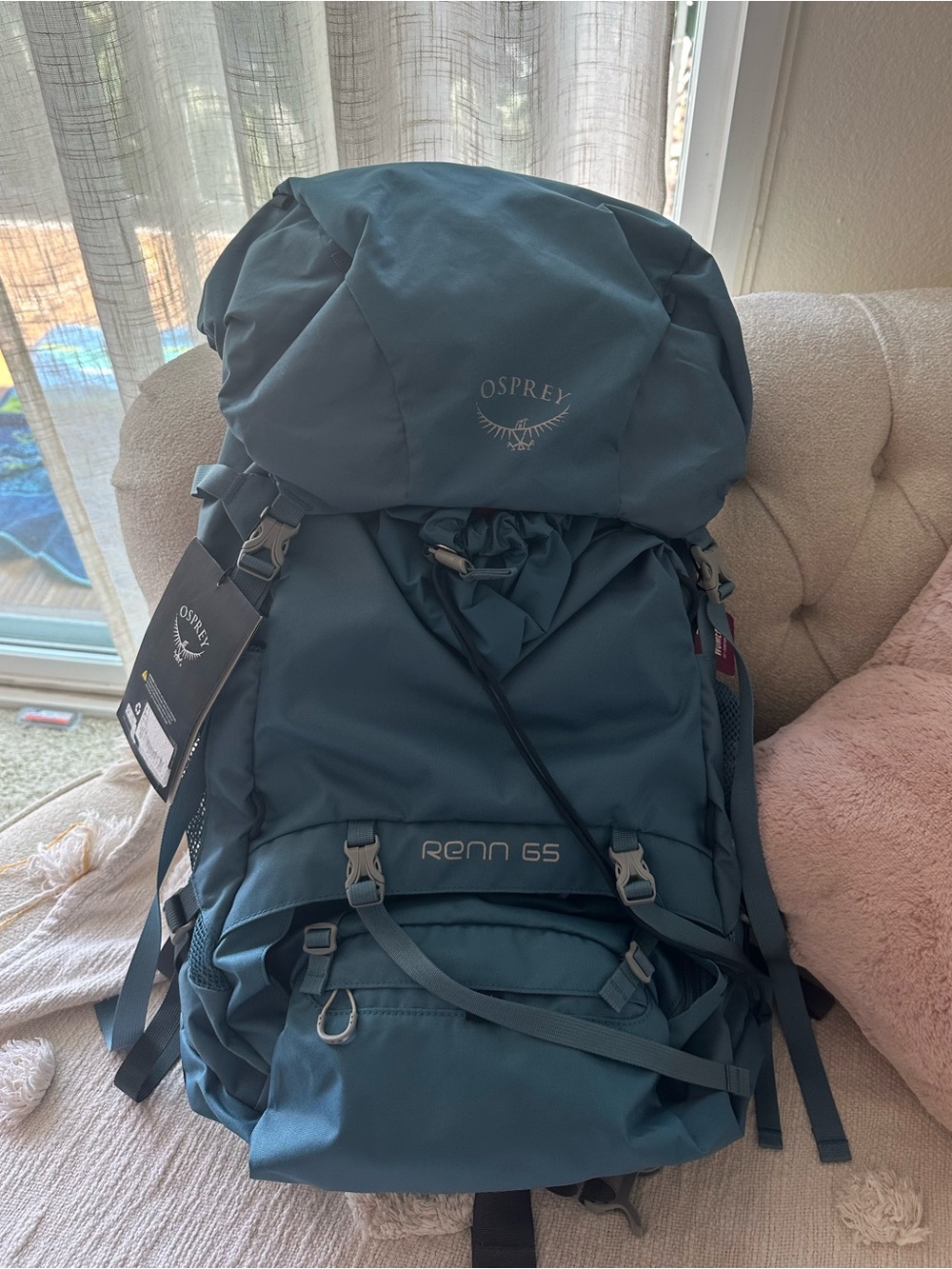 New Osprey Renn 65 Women's Backpack - Slate Blue